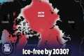 Ice Free Arctic Ocean by 2030 now a