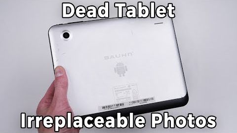 Repairing This Tablet To Recover Photos Of Their Deceased Son