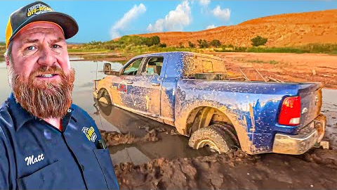 The WORST Mud Pit in Utah... Sinking To The Frame!