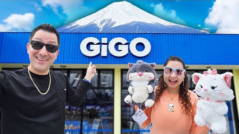 This Claw Machine arcade has a view of MT. FUJI!