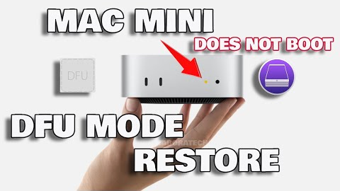 Restoring Mac Mini M4 with DFU Mode & Apple Configurator !
