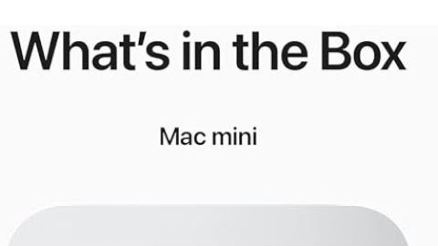 #Apple #Unboxing #Mac Mini #Desktop #Computer 512GB