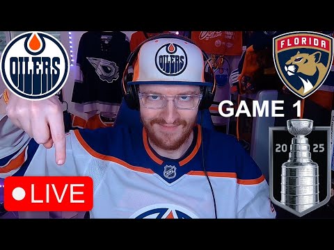 GAME 1: EDMONTON OILERS VS FLORIDA PANTHERS LIVE | FULL GAME REACTION AND COMMENTARY