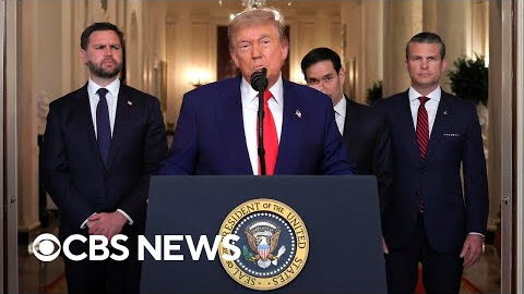 Trump addresses strikes on Iranian nuclear sites, warns Iran to make peace | Special Report