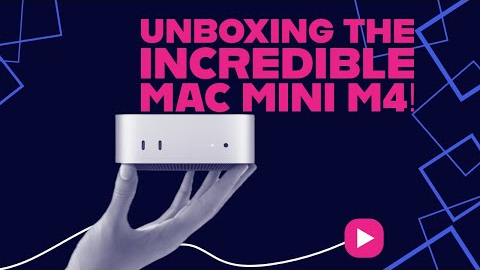 Unboxing the brand-new Mac M4 Mini! 🚀