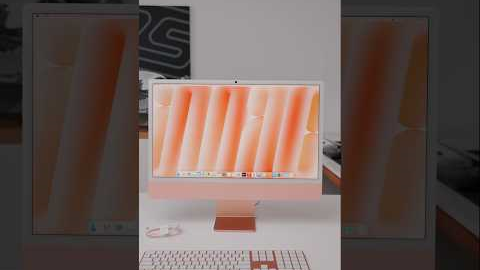 NEW iMac M4 UNBOXING and SETUP - Nano Texture Display (ORANGE)