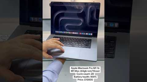 Apple Macbook Pro M1 16inch M1 pro max /64gb ram /1tb ssd #macbookpro #macbook #apple #m1max