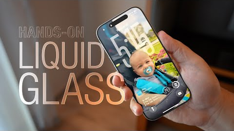 iOS 26 Liquid Glass Design Hands-On!