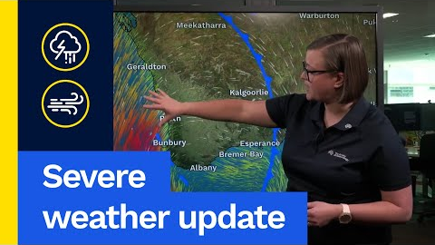 Severe Weather Update 20 June 2025: Severe storms for WA today, damaging coastal winds this weekend