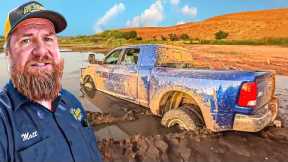 The WORST Mud Pit in Utah... Sinking To The Frame!