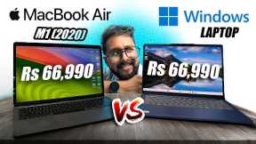 MacBook Air M1 (2020) Vs Windows Laptop !