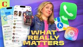 Liquid Glass Reactions Get Spicy 🔥 but 3 iOS Updates Matter More | CNET | One More Thing