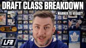 Breaking Down The 2025 Toronto Maple Leafs Draft Class + Marner To Vegas?