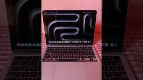 My first new macbook air m4. #macbook #apple #shorts