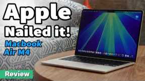 Apple Nailed it! | M4 Macbook Air Review