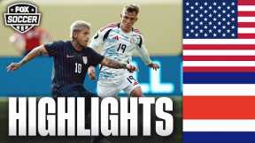 United States vs. Costa Rica Concacaf Gold Cup Highlights | FOX Soccer