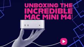 Unboxing the brand-new Mac M4 Mini! 🚀