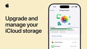 How to upgrade and manage your iCloud storage on iPhone | Apple Support