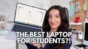 The BEST Laptop For Students? 👀 (MacBook Air UNBOXING & first impressions) ✨