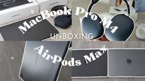  Unboxing MacBook Pro M4 & AirPods Max 💻🎧