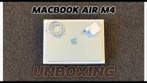 MacBook Air M4 Unboxing! | M4 Sky-Blue