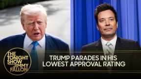 Trump's Approval Rating Plummets to All-Time Low as Bacon Prices Skyrocket | The Tonight Show