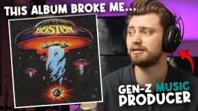 Gen-Z Music Producer FLOORED listening to Boston for the first time