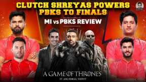 Clutch Shreyas Powers PBKS To Finals🔥 | FINALS! PBKS Ace Chase To Knock MI Out