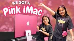 YAY! We Got a Pink iMac M4 ! 💖💻 So Pretty & Fun to Unbox!