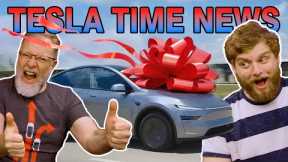 First Autonomous Car Delivery! | Tesla Time News 486