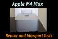 Apple Mac Studio M4 Max Rendering