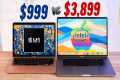 M1 MacBook Air vs i9 5600M 16