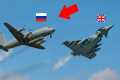 British Fighter Jet INTERCEPT Russian 