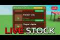 Live 🔴 | GROW A GARDEN NEW STOCK AND 