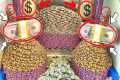 MASSIVE “BEE HIVE” POKER CHIP TOWERS