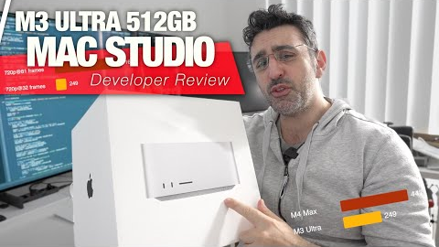 M3 Ultra 512GB Mac Studio - AI Developer REVIEW | Coil Whine, MLX, WAN, Ollama, Llama.cpp