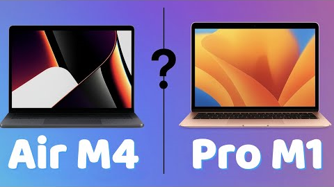 MacBook Pro M1 vs MacBook Air M4 in 2025! Which MacBook to Buy in 2025?