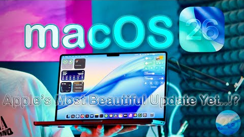 macOS 26 Tahoe Beta on MacBook M4 Pro – Liquid Glass UI, Spotlight Upgrade & Phone App!