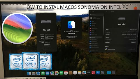 How to install macOS Sonoma Intel user.