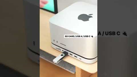Mac Studio X Satechi Stand & Hub With SSD Enclosure