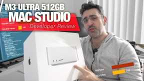M3 Ultra 512GB Mac Studio - AI Developer REVIEW | Coil Whine, MLX, WAN, Ollama, Llama.cpp