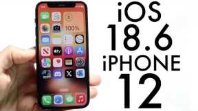 iOS 18.6 On iPhone 12! (Review)