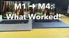 MacBook Air M4 Setup & M1 to M4 Transfer: What Worked & What Didn't