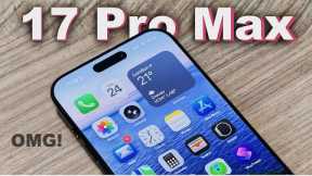iPhone 17 Pro Max - Everything So Far 💪🔥