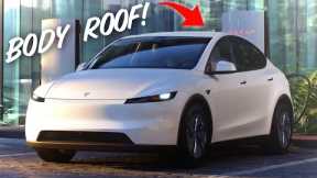 Cheap Model Y Leaked! No Glass Roof?!