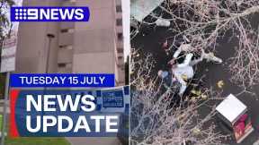 Man dies whilst in custody; Stabbing Chaos outside shopping centre | 9 News Australia