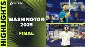 Alex De Minaur vs Alejandro Davidovich Fokina For The Title 🏆 | Washington 2025 Highlights