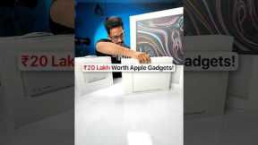 ₹20 Lakh Worth Apple Products Unboxing!