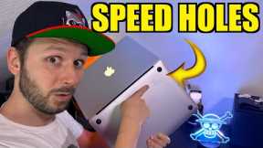 I DRILLED a 2015 MacBook Air to Save it From the Trash (Cooling Mod, SSD Upgrade + Mac OS Sonoma)