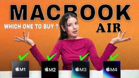 M1 vs M2 vs M3 vs M4 MacBook Air - Kaunsa best hai 2025 Mein ? Full comparison ⚡️